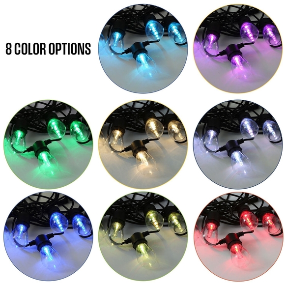 Color-Changing String Lights with Remote - Picture 4 of 10